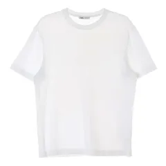M ZARA(ザラ) 半袖 クルーネック ベーシック Tシャツ 白