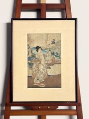 真作】版画 木版画 浮世絵 役者絵 中山文五郎 市川團九郎 Y192 - メルカリ