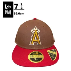 D74 ニューエラ 59fifty ロサンゼルス エンゼルス MLB 2360