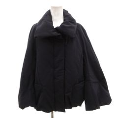 ユニクロ UNIQLO +J 20AW ハイブリッドダウンジャケット ブルゾン M 紺 ネイビー /FF