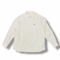 参考上代27500円 SOPHNET. COTTON FLANNEL RELAX-FIT SHIRT フランネルシャツ 長袖シャツ ソフネット SPNT-252017 オフホワイト 4 （12875M）のサムネイル
