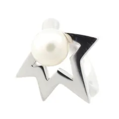タサキ コメット パール イヤーカフ 片耳 アクセサリー 925 シルバー 2.0g【中古】のサムネイル
