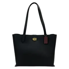COACH(コーチ) トートバッグ美品  ウィロウ トート C0689 黒 レザー