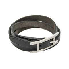 美品 希少 ロング エルメス アピ レザー 4連ブレスレット 2重巻