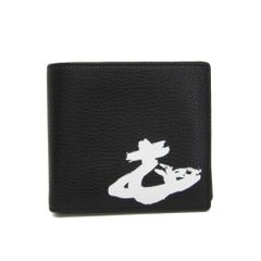 ヴィヴィアン・ウエストウッド(Vivienne Westwood) MELIH MAN WALLET WITH COINPOCKET 51010016 メンズ レザー 財布(二つ折り) ブラック