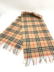 BURBERRY LONDON ノバチェック カシミヤ マフラー - メルカリ