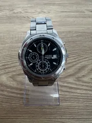 ÷2 【不動品】 SEIKO セイコー クロノグラフ 7T92-0CA0 【時計】 【0.5】