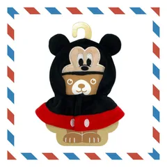 ディズニー ユニベアシティ ぬいぐるみキーチェーン専用コスチューム ポンチョ【ミッキー】