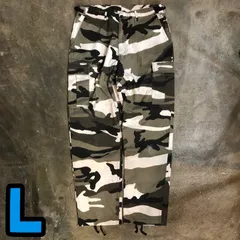 T7949 U.S.ARMY カーゴパンツ　ミリタリー　シティカモ　古着