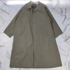 98AW 90s ISSEYMIYAKE WINDCOAT 変形ステンカラーコート ウールライナー付き カーキ M 比翼仕立て 三角タグのサムネイル