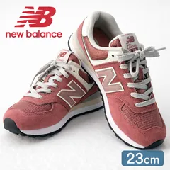 【美品】newbalance ニューバランス WL574CRC 23cm ピンク レディース スニーカー Classic 574《0320-17 》