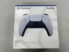 【未開封品・角潰れあり】SONY ソニー PS5 DualSense ワイヤレスコントローラー CFI-ZCT1J ホワイト