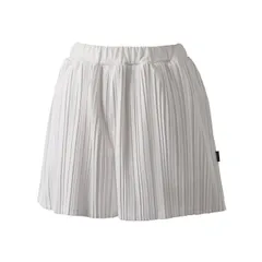 【新品】【Lサイズのみ】prince（プリンス）レディース ウィメンズ キュロット 吸水速乾・UPF50・制電・バド ドライニット 素材 ショートパンツ テニスウエア　ホワイト WS5303-146-L