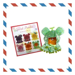 ディズニー ユニベアシティ シークレットコスチューム ぬいぐるみキーチェーン専用 ポンチョ ミッキー GLOSSY FRUITS【グリーン】