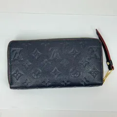 LOUIS VUITTON モノグラム M62121 アンプラント ジッピー マリーヌルージュ ICタグ G金具 財布