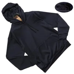 新品正規ノースフェイス 海外限定 ロゴ刺繍 天竺 EASY ESSENTIAL フーディー/パーカー メンズ2XLインク(INK) 直営店購入