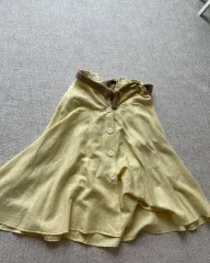 ザラリネン スカート ベルト セット 新品 zara