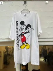 Disney ミッキーマウス プリント 半袖Tシャツ XL