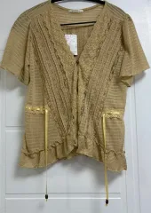 Axes femme(アクシーズファム) カーディガン (タグ) o )