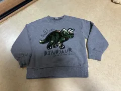 離乳する スパンコール トレーナー 110