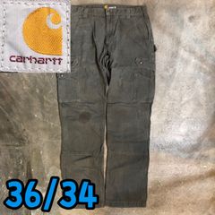T7955 Carhartt ペインターパンツ　ダブルニー　ワーク　古着