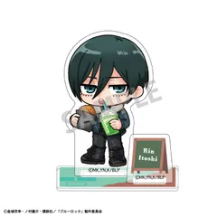 『ブルーロック』ミニアクリルスタンド 糸師凛/焼きたてパンとテイクアウトドリンク 描き起こし