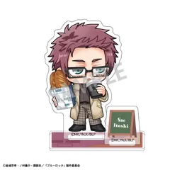 『ブルーロック』ミニアクリルスタンド 糸師 冴/焼きたてパンとテイクアウトドリンク 描き起こし