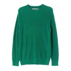 M SUARE(スアレ) 緑 パターン 長袖 ニット セーター セーター