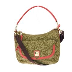 希少 極美品 フェリージ 02-59 ワンショルダー ハンドバッグ 総柄 