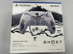 【未開封品・箱破れ】SONY ソニー PS5 DualSense ワイヤレスコントローラー “Ghost of Yotei“ ブラック リミテッドエディション CFI-ZCT1JZ8