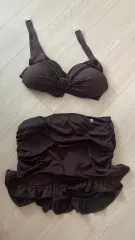 FILA ブラウン 色 水着 上下セット 85M