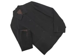 Leilian レリアン アンゴラ混 ジャケット size7/黒 ◇■ レディース