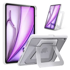 ★新品★【米軍MIL規格・縦置き/横置きスタンド】iPad Air 11インチ ケース M4（2026）・M3（2025）・M2（2024）対応 iPad Air 第5/4世代（2022/2020）専用カバー アルミ調節式 縦横スタンド ペン 891dbfca