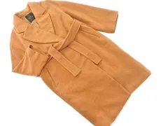 nano universe ナノユニバース ウール混 スナップボタン チェスター コート size36/キャメル ◇■ レディース