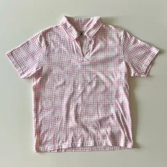 COURREGES sports 90 ' s Dot pattern shirts