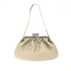 MAX MARA WEEKEND マックスマーラーウィークエンド がま口ショルダーバッグ パスティチーノ  レザー    ベージュ レディース / 240001191630のサムネイル