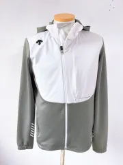 (本物) Descent 機能性フード付きジップアップジャケット (メンズ) 95 ）