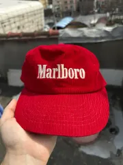 90s Marlboro ヴィンテージ マルボロ コーデュロイ 帽子
