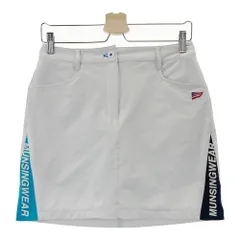 サイズ：9 MUNSING WEAR マンシングウェア  インナー付 スカート  グレー系 [240101650068] ゴルフウェア レディース ストスト