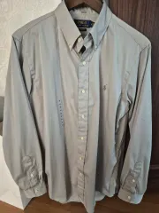 ポロ グレー シャツ(m/105)