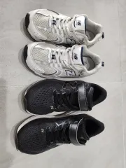 ニューバランスキッズ スニーカー 180-黒