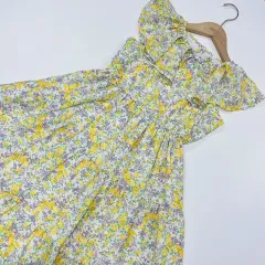 140 花 フリル レディース ONE PIECE