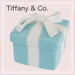 Tiffany & Co. ティファニー 陶器製 ショッパー型 置物 ティファニー TIFFANY 陶器 置物 ショッパー - メルカリ