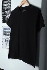 （ M ー L ） Champion(チャンピオン) 半袖 Tシャツ 基本 黒 オールドスクール- 139E2