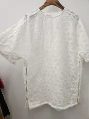 SYSTEM 白 ミニワンピース