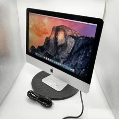 #M1078 【整備済み】Apple iMac A1418 EMC 2805 Core i5-4th 1.4GHz RAM8GB HDD512GB 中古 21.5インチ デスクトップ パソコン アップル 電源ケーブルのサムネイル
