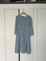 水色 ワンピース