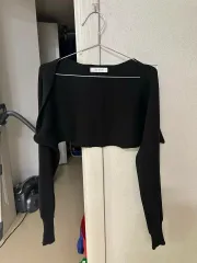 カーディガン ボレロ ブラックカーディガン 季節の変わり目