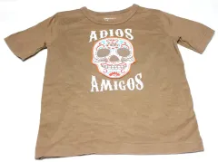 男児 半袖T ギャップ・ベイビー ライトブラウン メキシコ ドクロ XS 120 cm 勇気