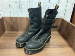 Dr.Martens ドクターマーチン ショートブーツ KV 07 U ブラック サイドゴア 汚れ有 フロントジップ ベトナム製 TAMERA